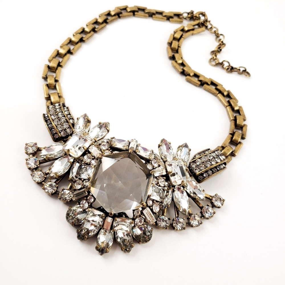 J. Crew Statement Necklace wedding bridal party formal duo A0291
